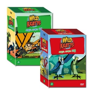 [DVD] 와일드 크래츠 Wild Kratts 1+2집 10종세트 미국 초등학교 교재로 활용!